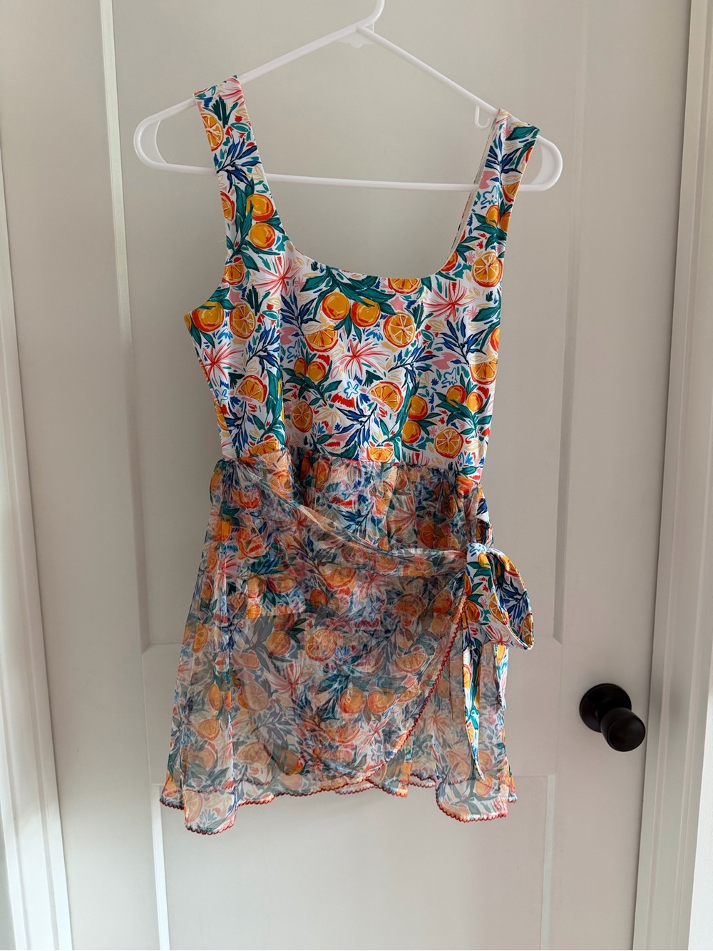 Citrus Print Skirted Swimsuit Matilda Jane